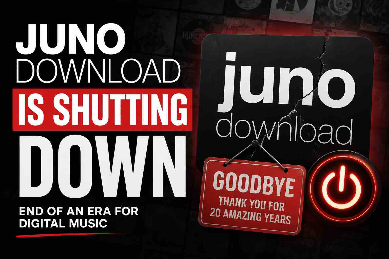 Electronic Music Store Juno Download Officially Closes